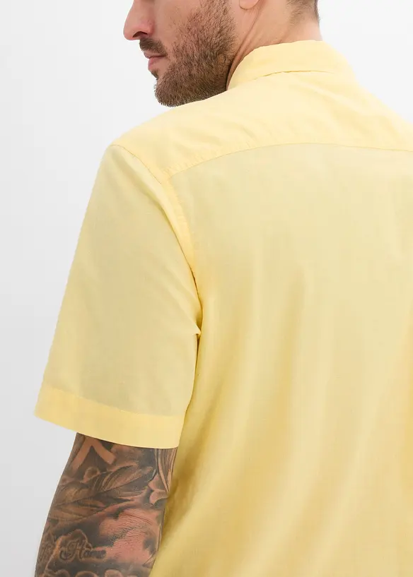 Kortermet skjorte i 100% bomull, bonprix