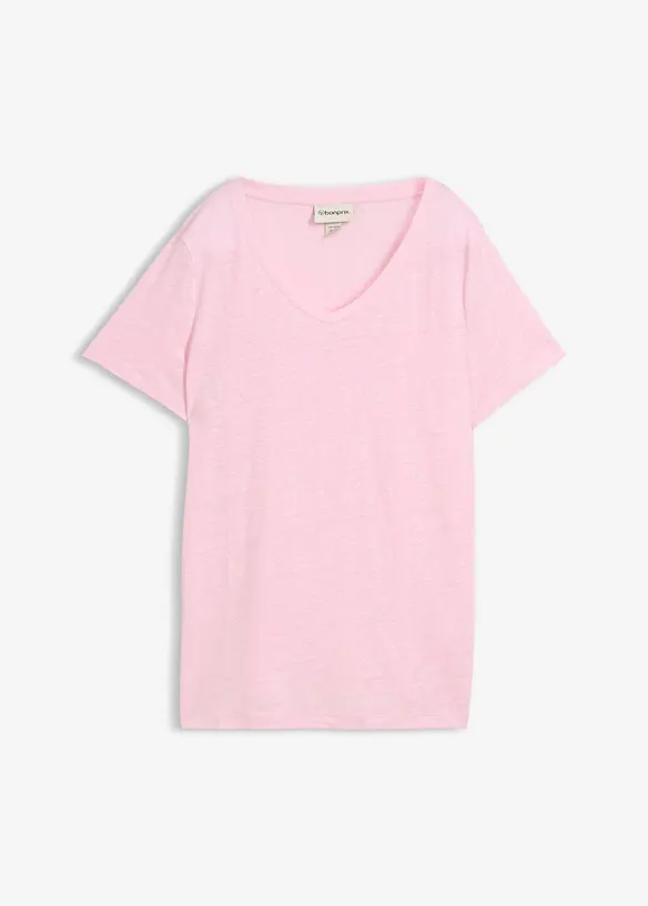 T-skjorte i 100% lin, bonprix