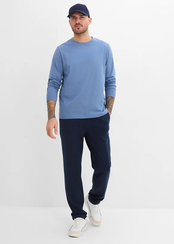 Langermet topp (2-pack), bonprix