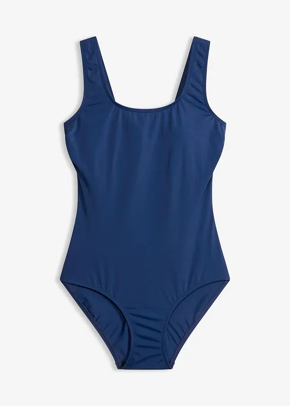 Badedrakt med h&oslash;y rygg, bonprix