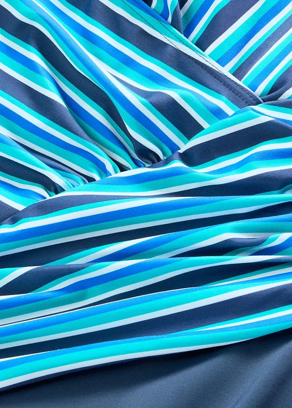 Medium shape badedrakt i omslagsstil, bonprix