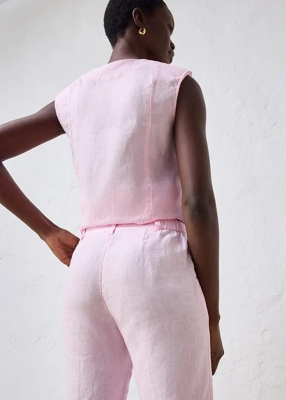 7/8-bukse i 100% lin, bonprix