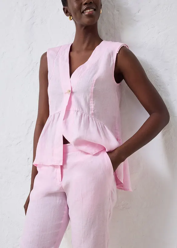 7/8-bukse i 100% lin, bonprix