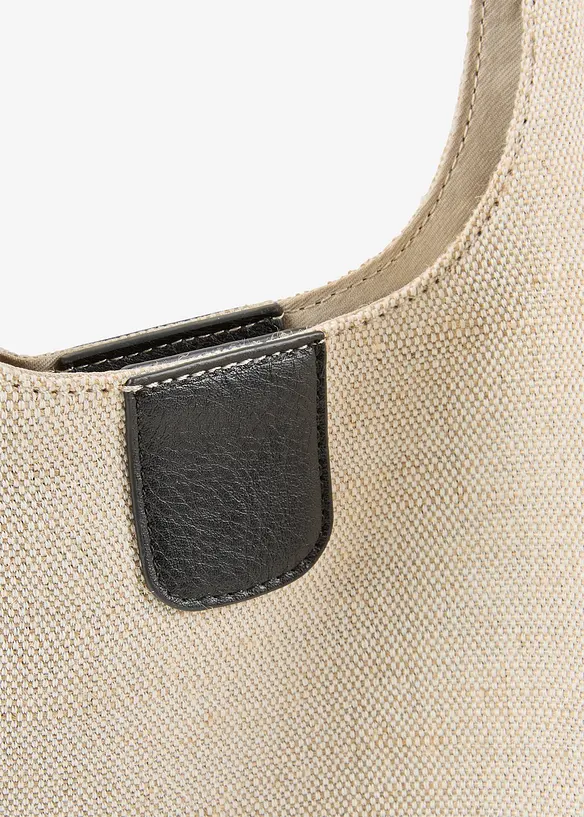 Poseveske med lin, bonprix