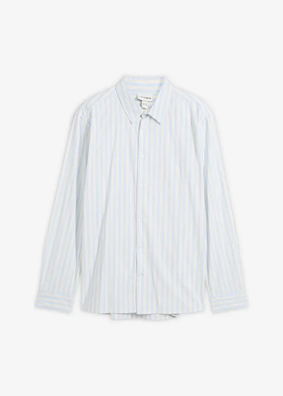 Strykefri business-skjorte med stretch, Modern fit, bonprix