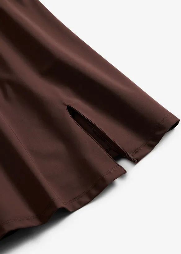 Shape-badekjole med V-hals, middels formende, bonprix