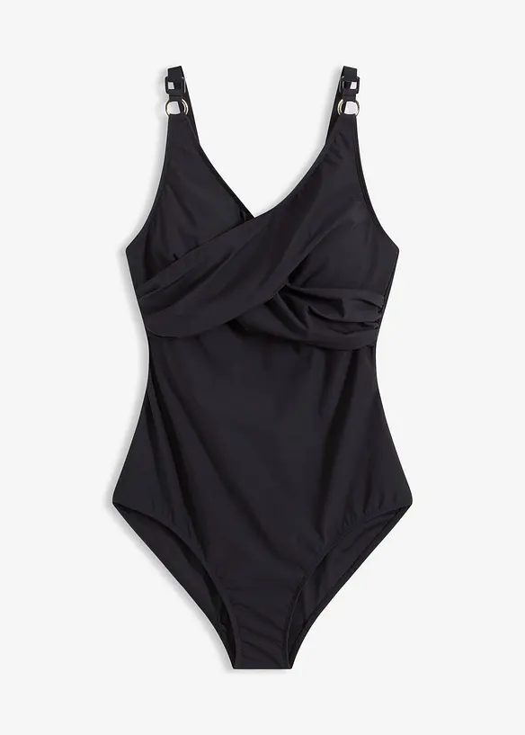 Shape-badedrakt i omslagsmodell, sterkt formende, bonprix