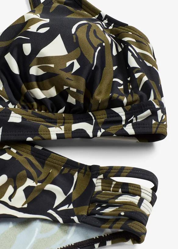 Bikini med kryssende skulderb&aring;nd, bonprix