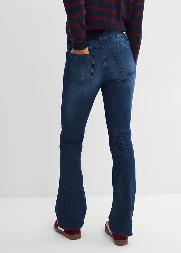 Flared-jeans Mid Waist, stretch, bonprix