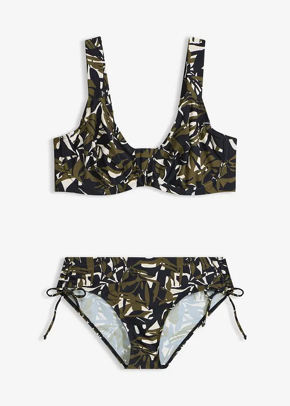 Minimizer-bikini med knyting (2-delt sett), bonprix