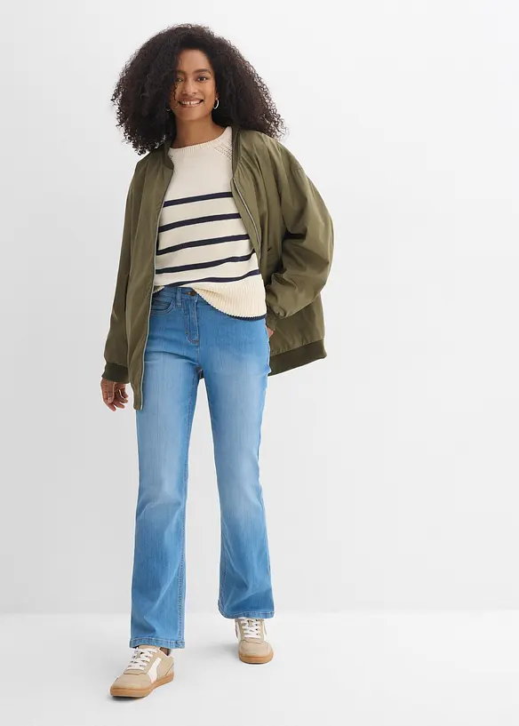 Bootcut-jeans Mid Waist, Stretch, bonprix