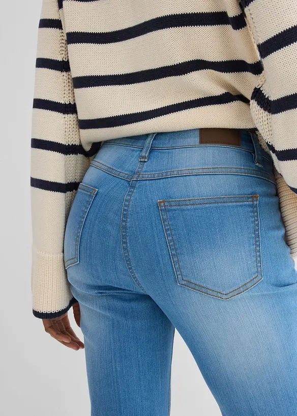 Bootcut-jeans Mid Waist, Stretch, bonprix