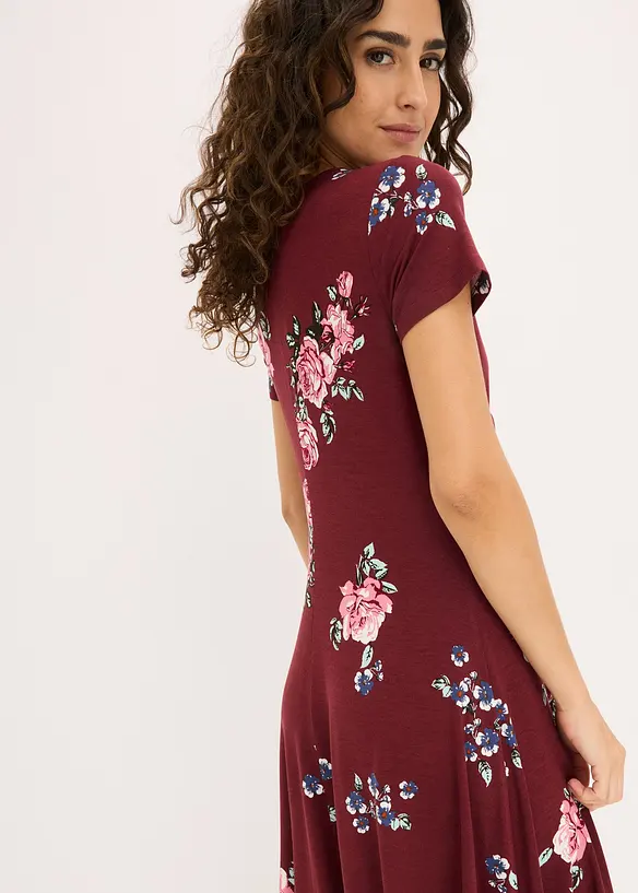 Jerseykjole i viskoseblanding, bonprix