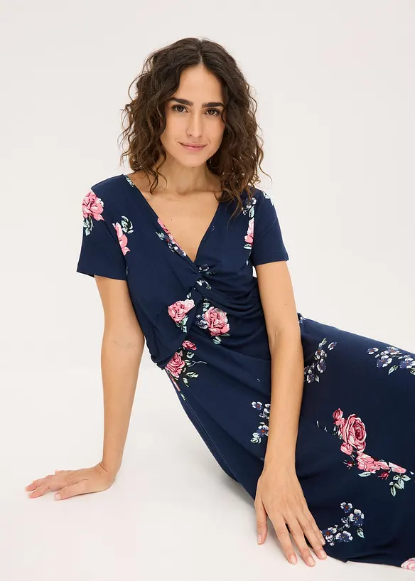 Jerseykjole i viskoseblanding, bonprix