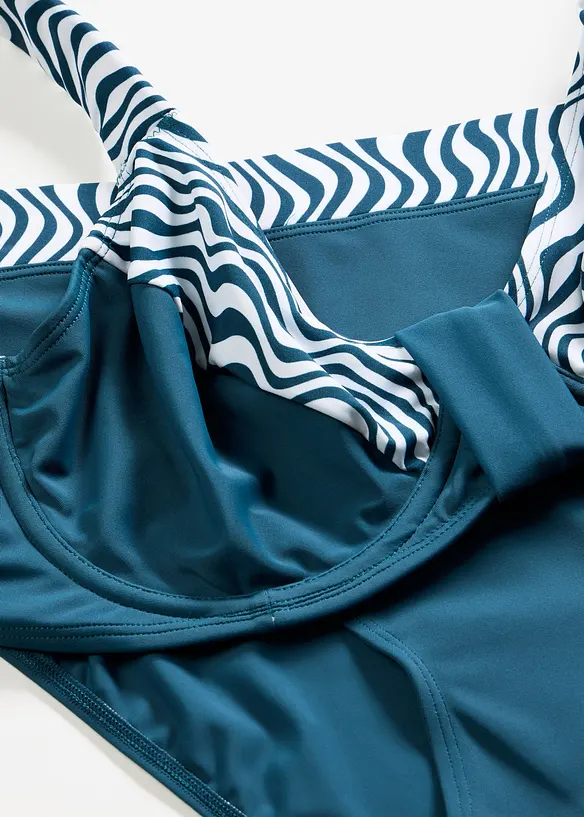 Minimizer-bikini med vatterte skulderb&aring;nd (2-delt sett), bonprix