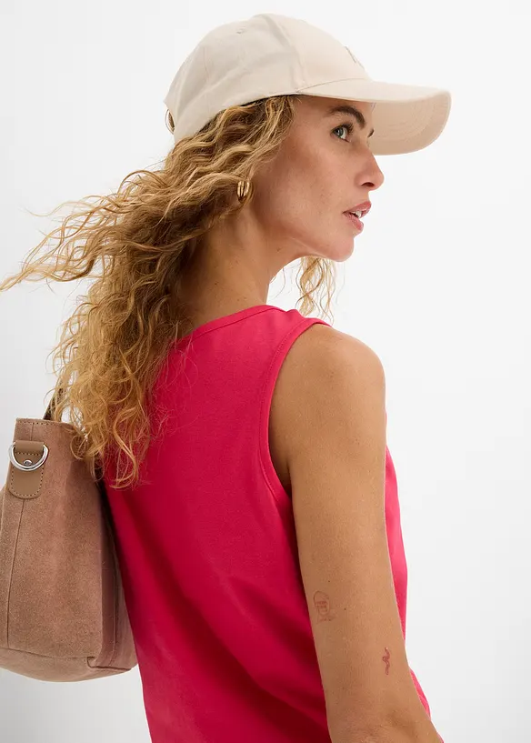 Lang topp i 100% bomull (5-pack), bonprix