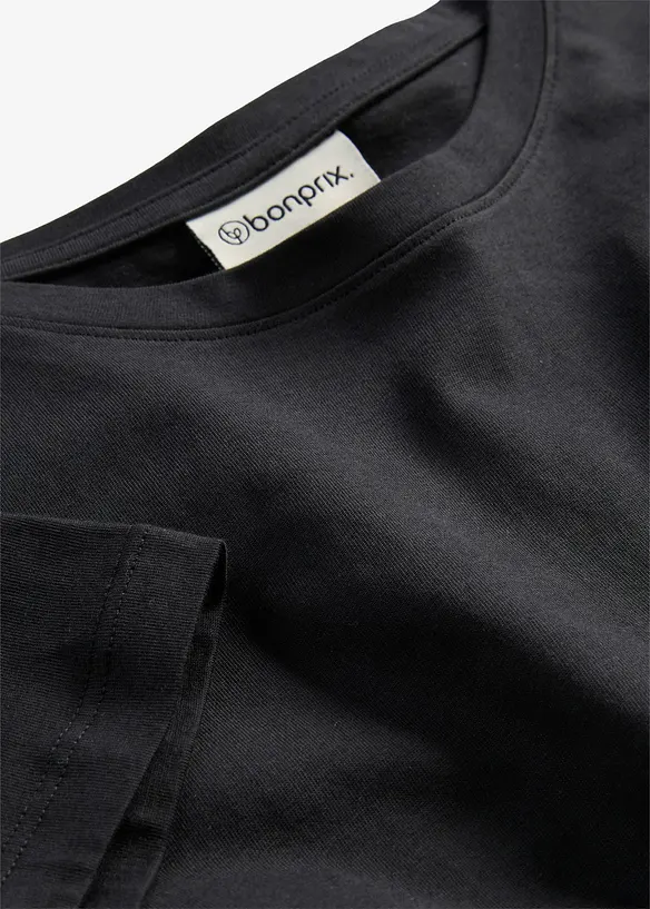 T-skjorte av 100% bomull, 2-pack, bonprix