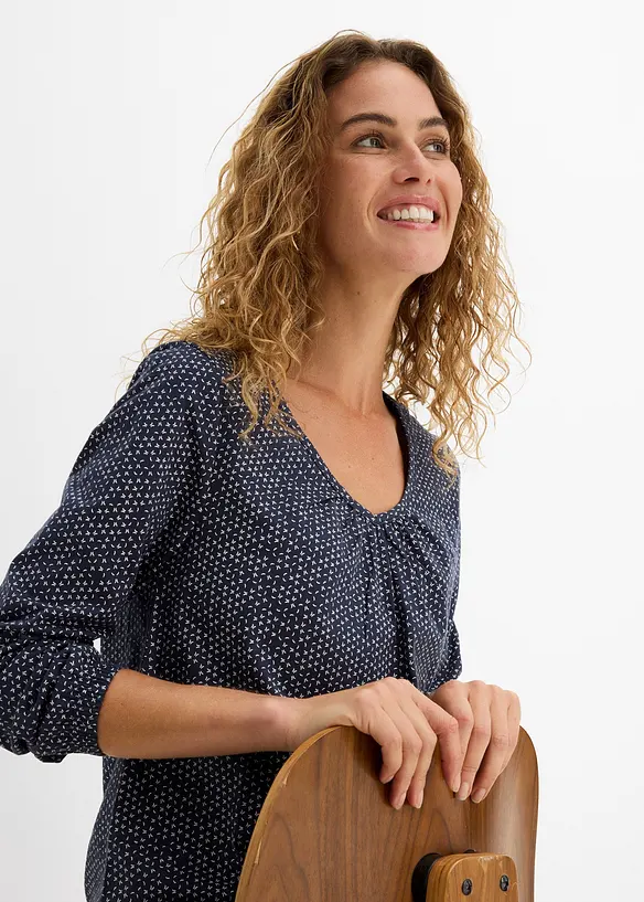 Topp i 100% &oslash;kologisk bomull, bonprix