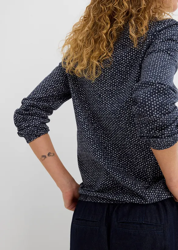 Topp i 100% &oslash;kologisk bomull, bonprix