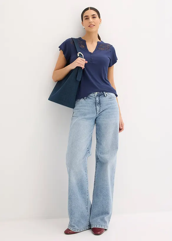 Topp i viskosemiks, bonprix