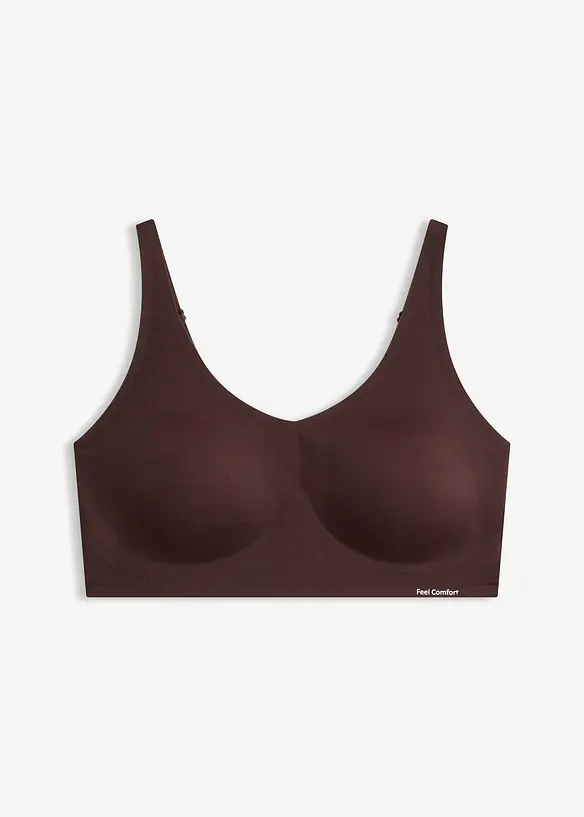 Vattert Feel Comfort Lasercut-BH uten b&oslash;yle med Jellyglue, bonprix