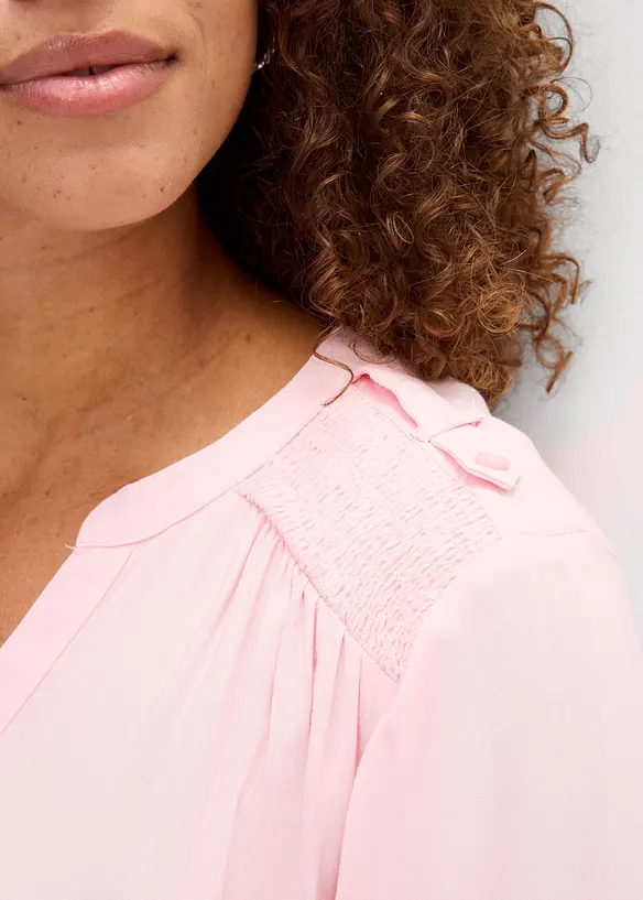 Blusetunika i myk viskose, bonprix