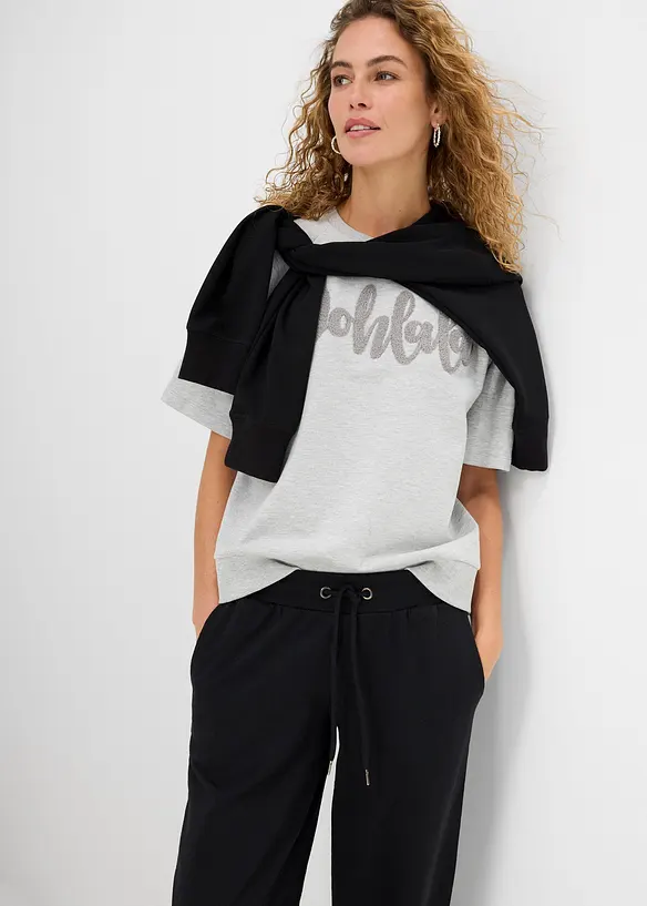 Joggebukse med elastisk linning, bonprix