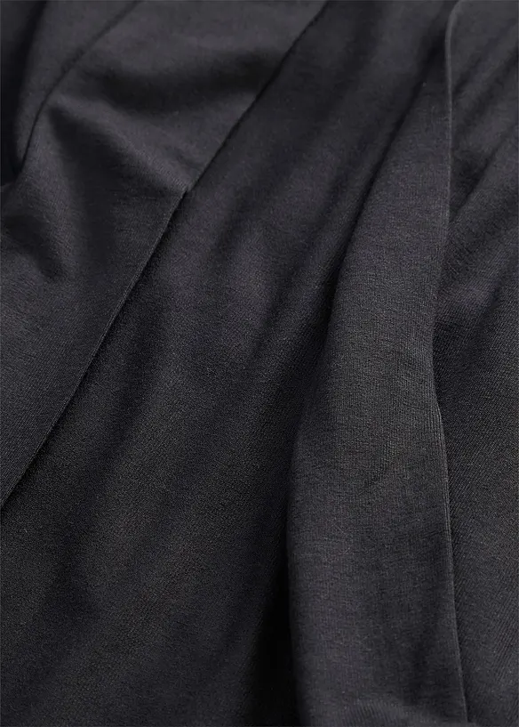 Lang trikotjakke i myk viskosemiks, bonprix