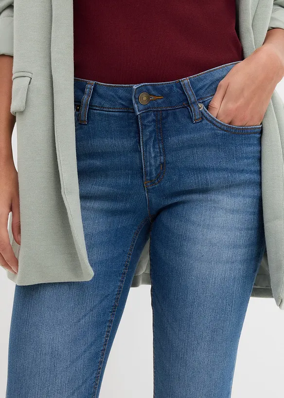 Skinny-jeans Mid Waist, Stretch, bonprix