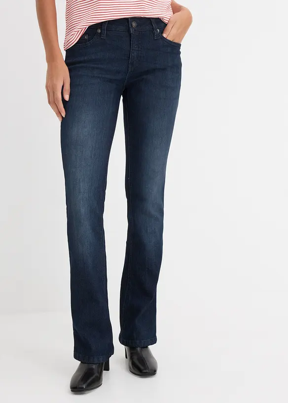 Bootcut-jeans Mid Waist, Stretch, bonprix