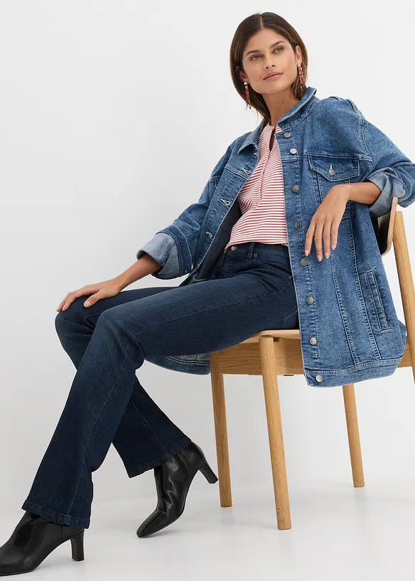 Bootcut-jeans Mid Waist, Stretch, bonprix