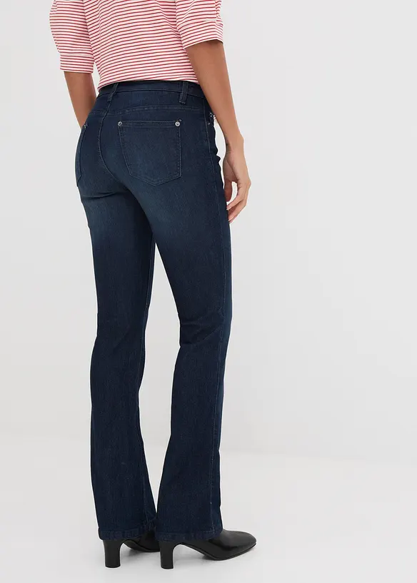 Bootcut-jeans Mid Waist, Stretch, bonprix