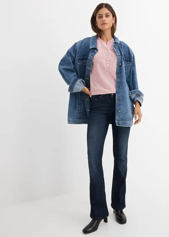 Bootcut-jeans Mid Waist, Stretch, bonprix