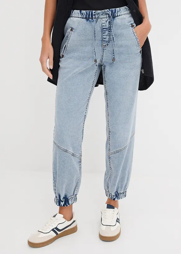 Joggejeans Mid Waist, stretch, bonprix