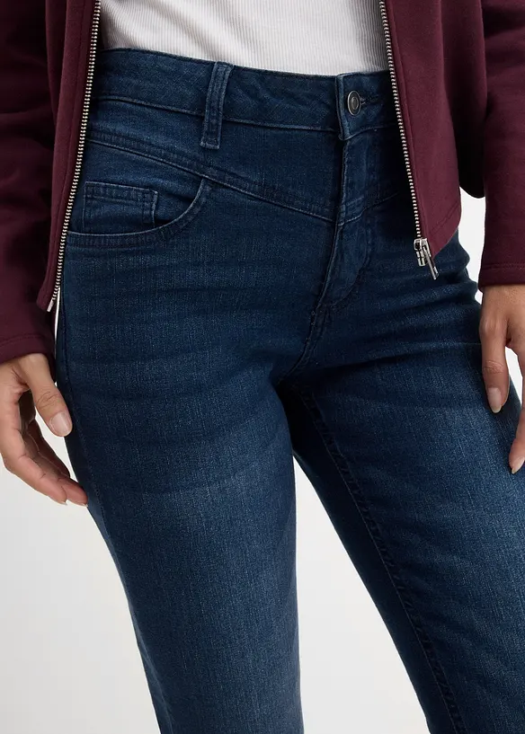 Skinny-jeans High Waist, cropped, bonprix