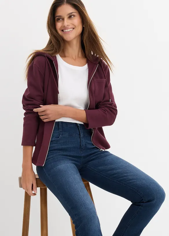 Skinny-jeans High Waist, cropped, bonprix