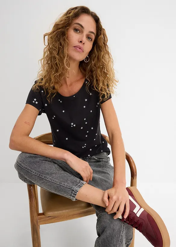 Topp i 100% bomull, bonprix