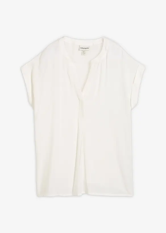 Bluse i 100% viskose, bonprix