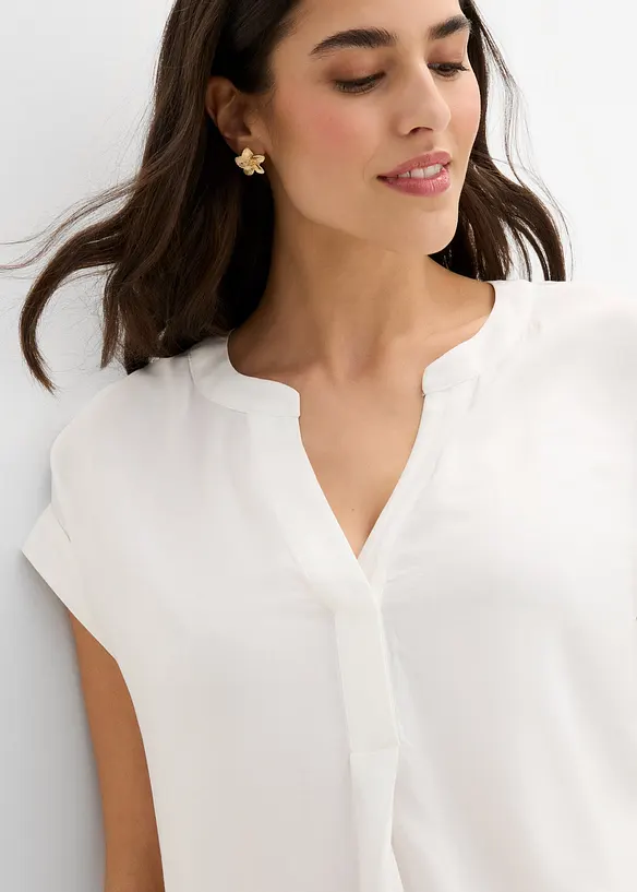 Bluse i 100% viskose, bonprix