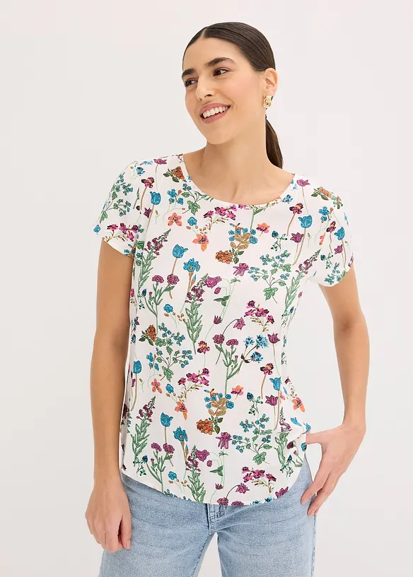 Kortermet bluse, bonprix