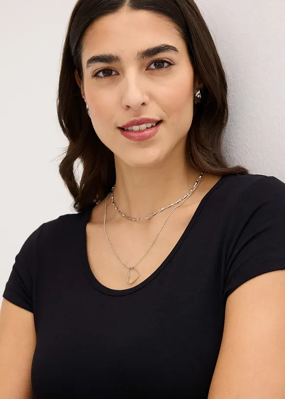 Jerseykjole i viskosemiks, bonprix