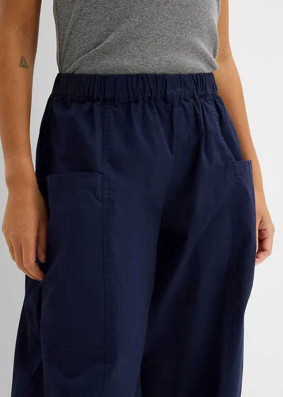 Twillbukse i elastisk bomullsmiks, bonprix