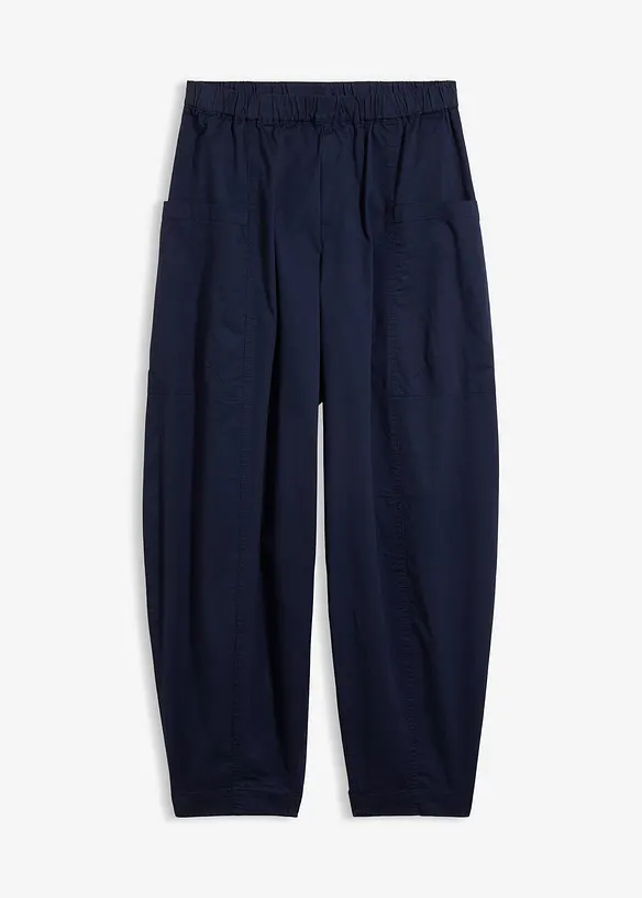 Twillbukse i elastisk bomullsmiks, bonprix