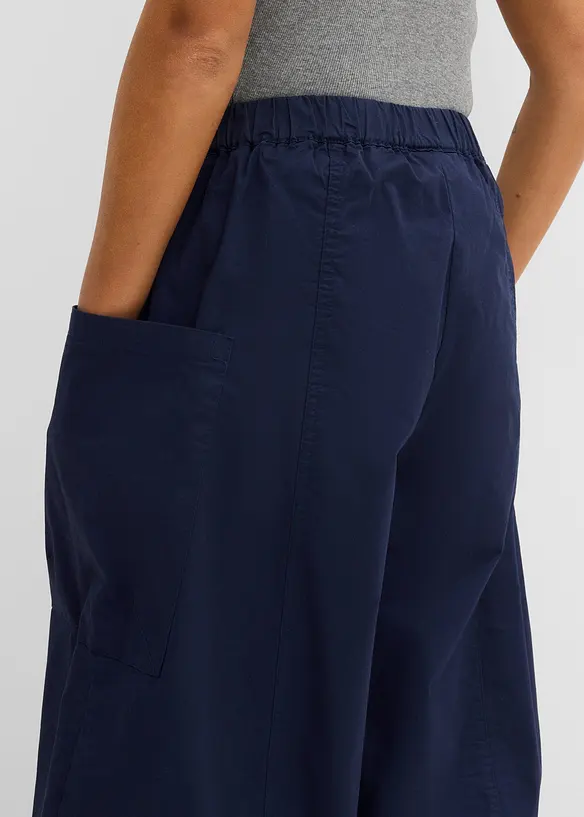 Twillbukse i elastisk bomullsmiks, bonprix