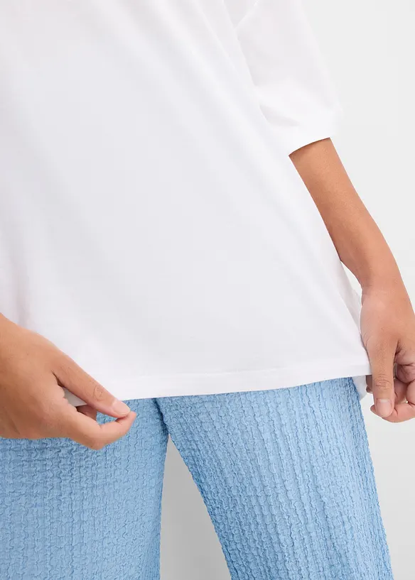 Lett oversized topp av lett viskose, bonprix