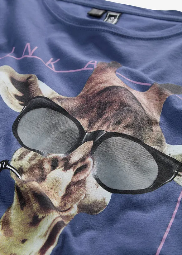 T-skjorte i ren bomull, bonprix