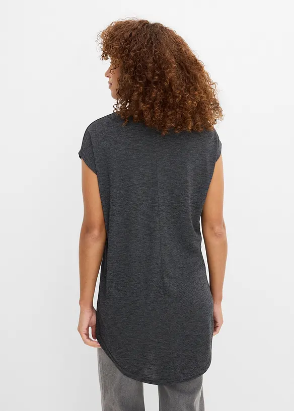 T-skjorte i myk viskosemiks, bonprix