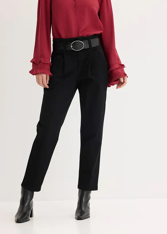 Bomullsbukse med legg, bonprix