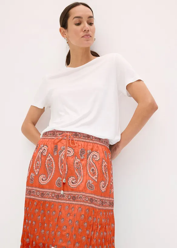 Maxiskj&oslash;rt i 100% bomull, bonprix