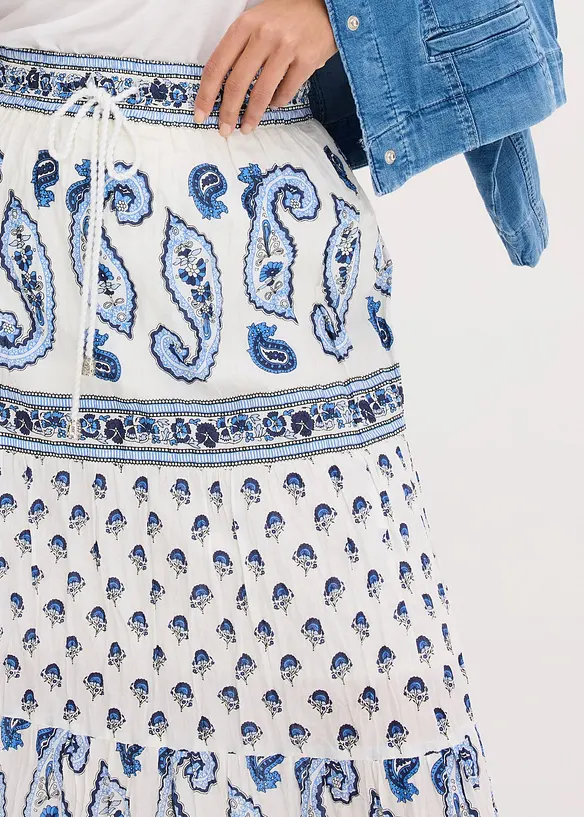 Maxiskj&oslash;rt i 100% bomull, bonprix